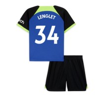 Tottenham Hotspur Clement Lenglet #34 Udebanesæt Børn 2022-23 Kortærmet (+ Korte bukser)